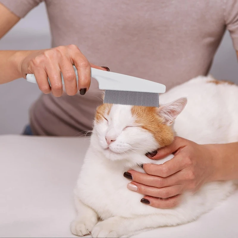 10 шт. расческа от блох для собак и кошек многофункциональная шерсти домашних