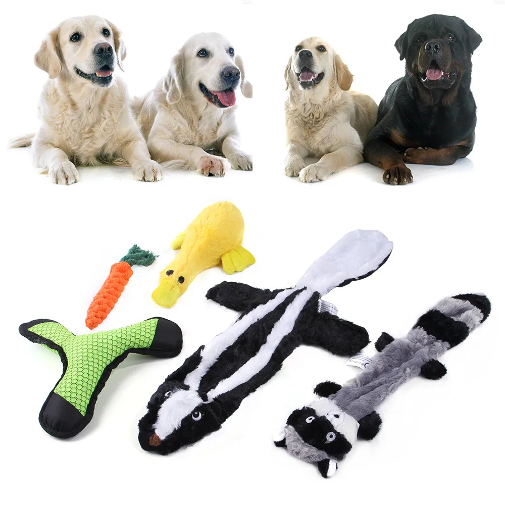 

New Dog Chew Toy 5-Piece Set Molar Bite Resistant Plush Cotton Rope Toy Pet Interactive Dog Products