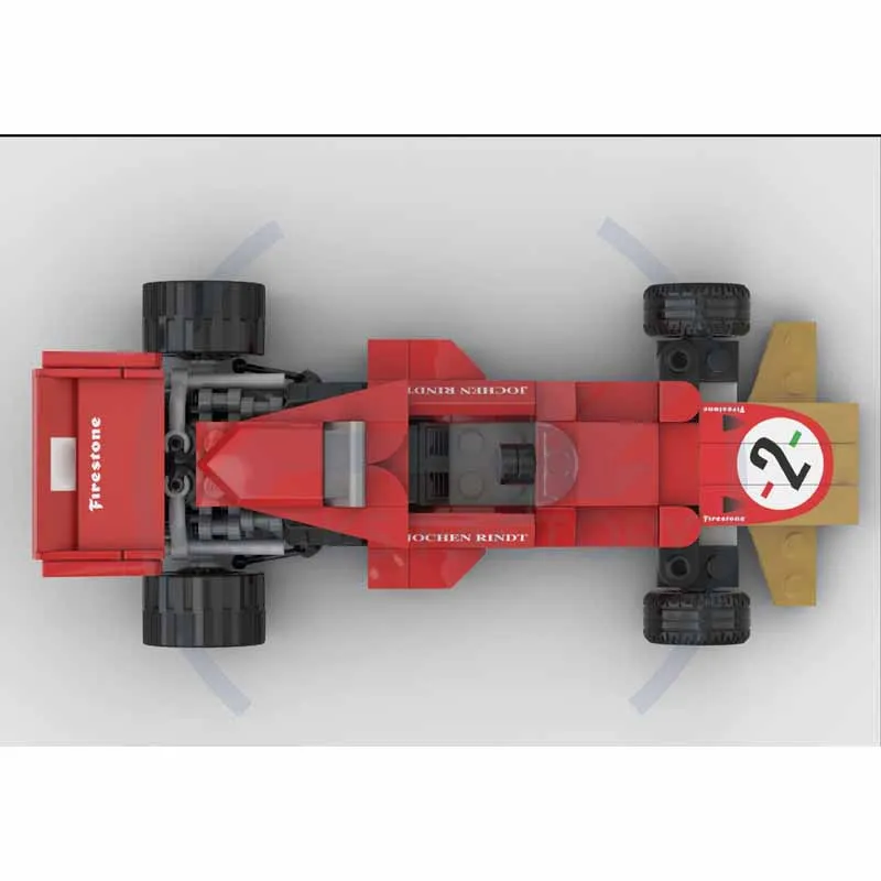 Новая модель гоночного автомобиля MOC-260406, конструктор из 165 деталей, креативный подарок для мальчиков на день рождения или Рождество (art.: 3920da4450332) - 3920da4450332