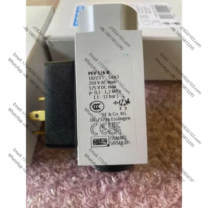 

Адаптирующий реле давления festo 175250pev-1/4-b-od 161760 192488pev-1/4-b10773 192489pev