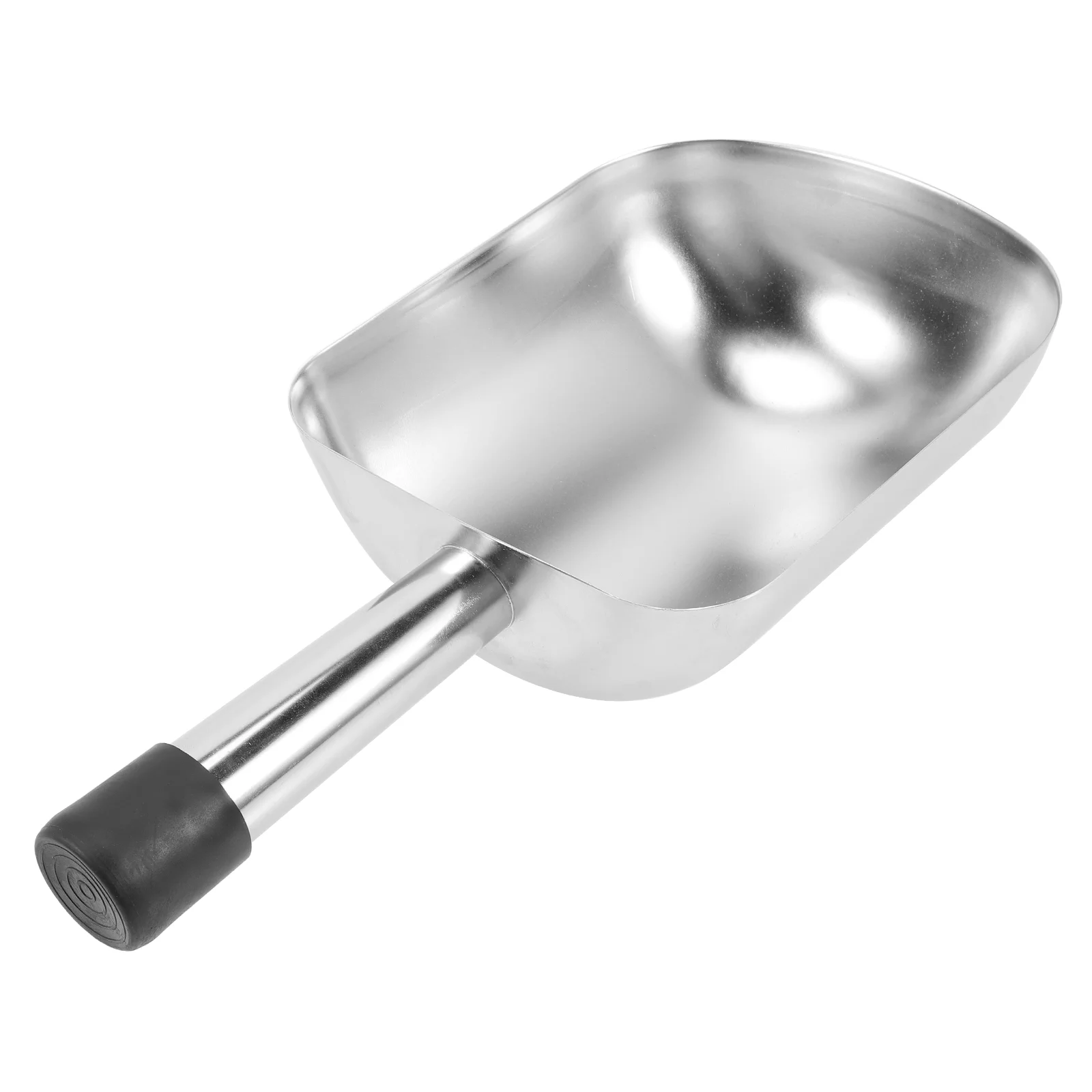 

Scoop Ice Scoops Flour Kitchen Scooper Metal Candy Cube Bar Utility Steel Stainless Bean Pet Grain Coffee Sugar Refrigerator