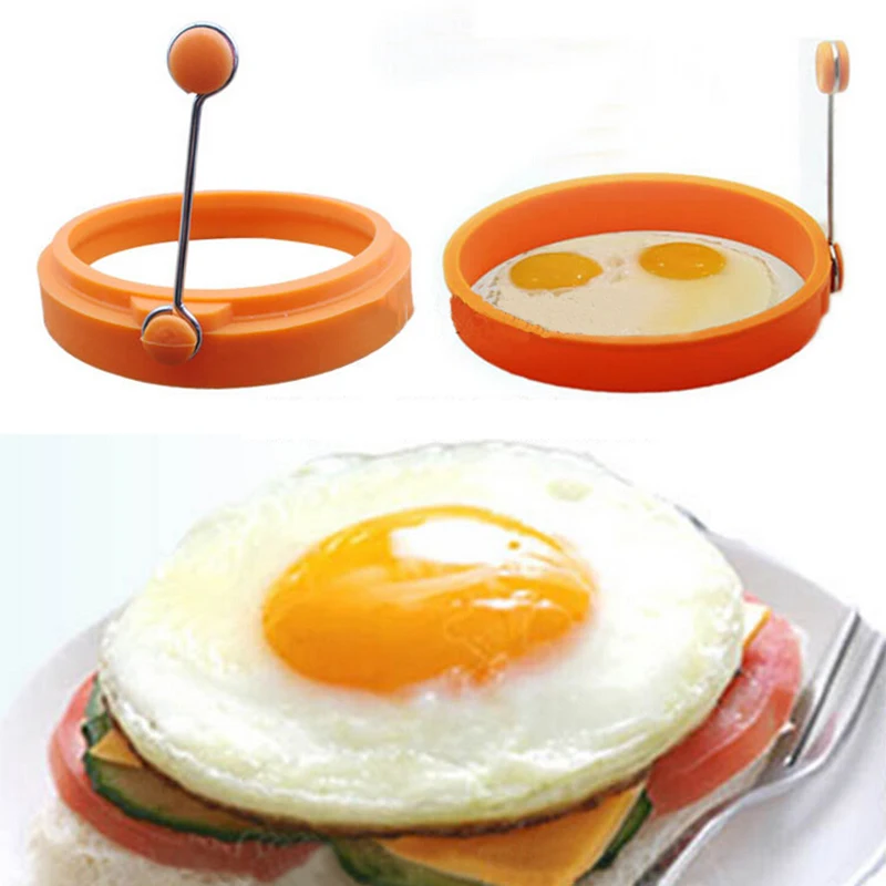 

Kitchen Cooking Fried Egg Shaper Mold Ring Round Shape Pancake Mould Tool