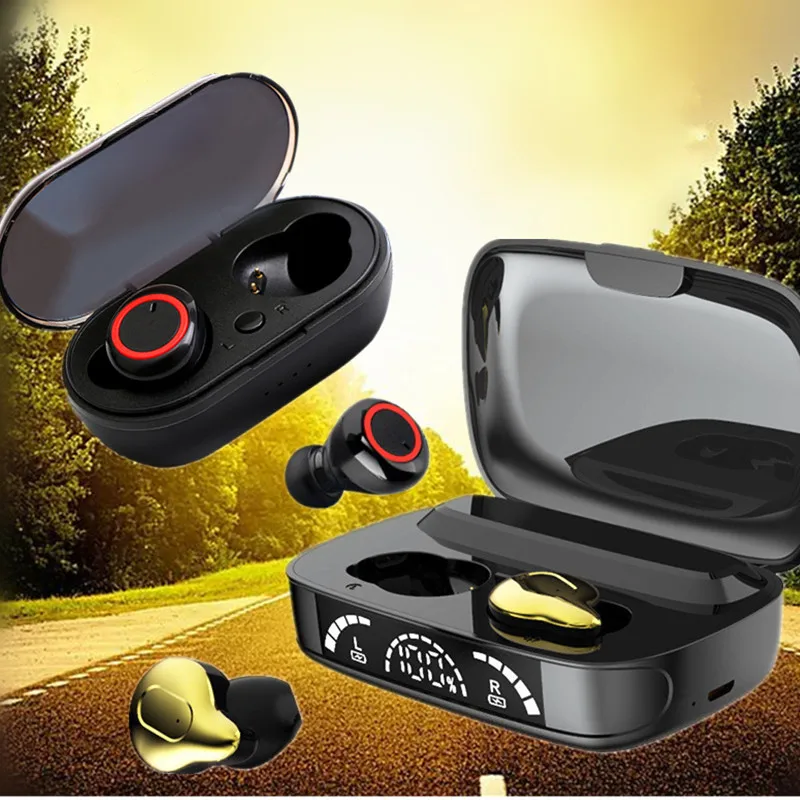 

Cheap Tws Wireless Bluetooth Headphones Men Women Handfree Smart Touch Earphone Sport Gaming Headset Earplugs with Microphone