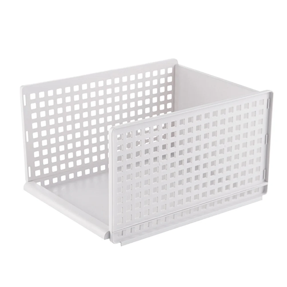 

Storage Basket Clothes Collapsible Bins Plastic Organizer Drawer Child Kids Toy