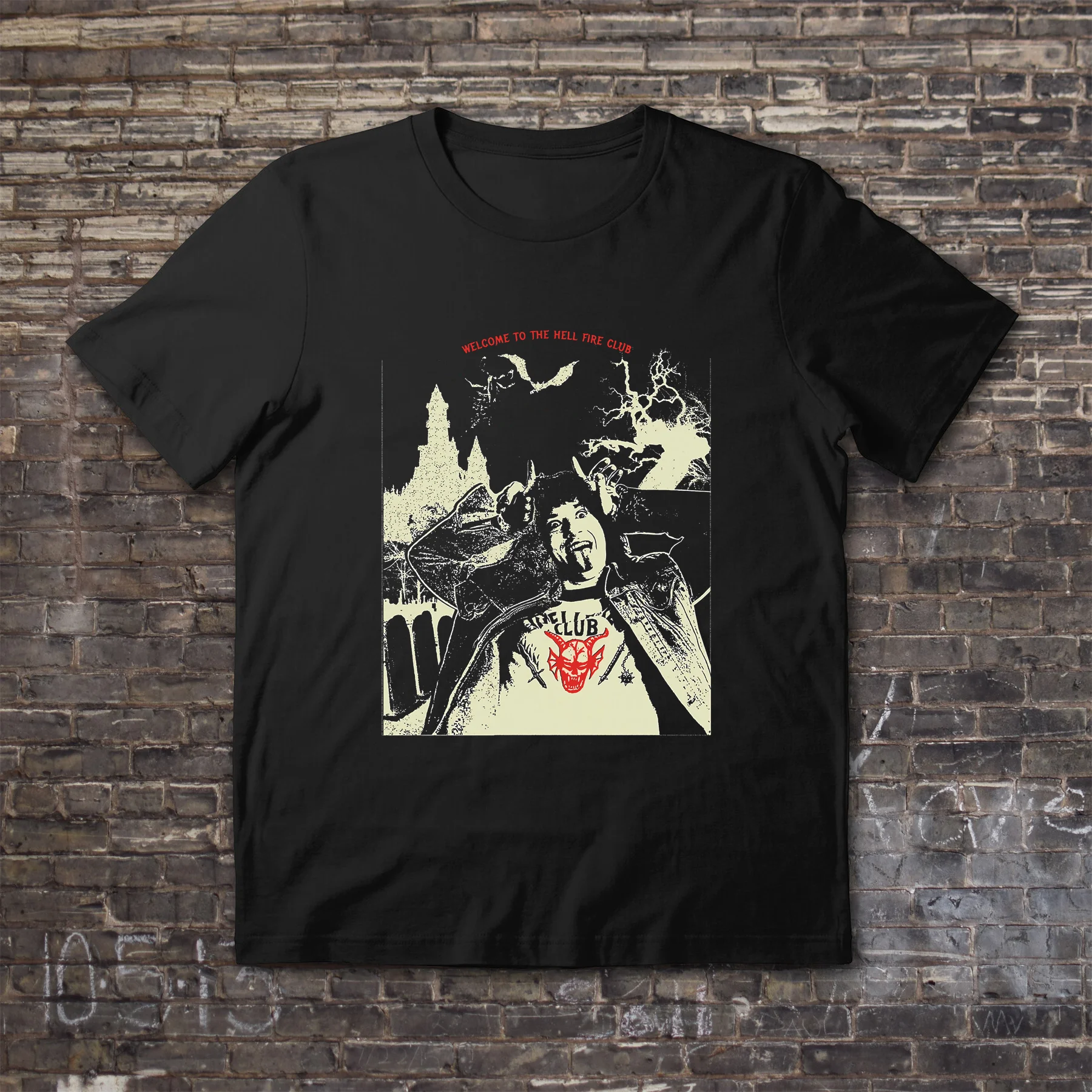 

Amazing Tees Male T Shirt Casual Oversized Essential Stranger Things Love Him!! T-shirt Men T-shirts Graphic Short Sleeve S-3XL