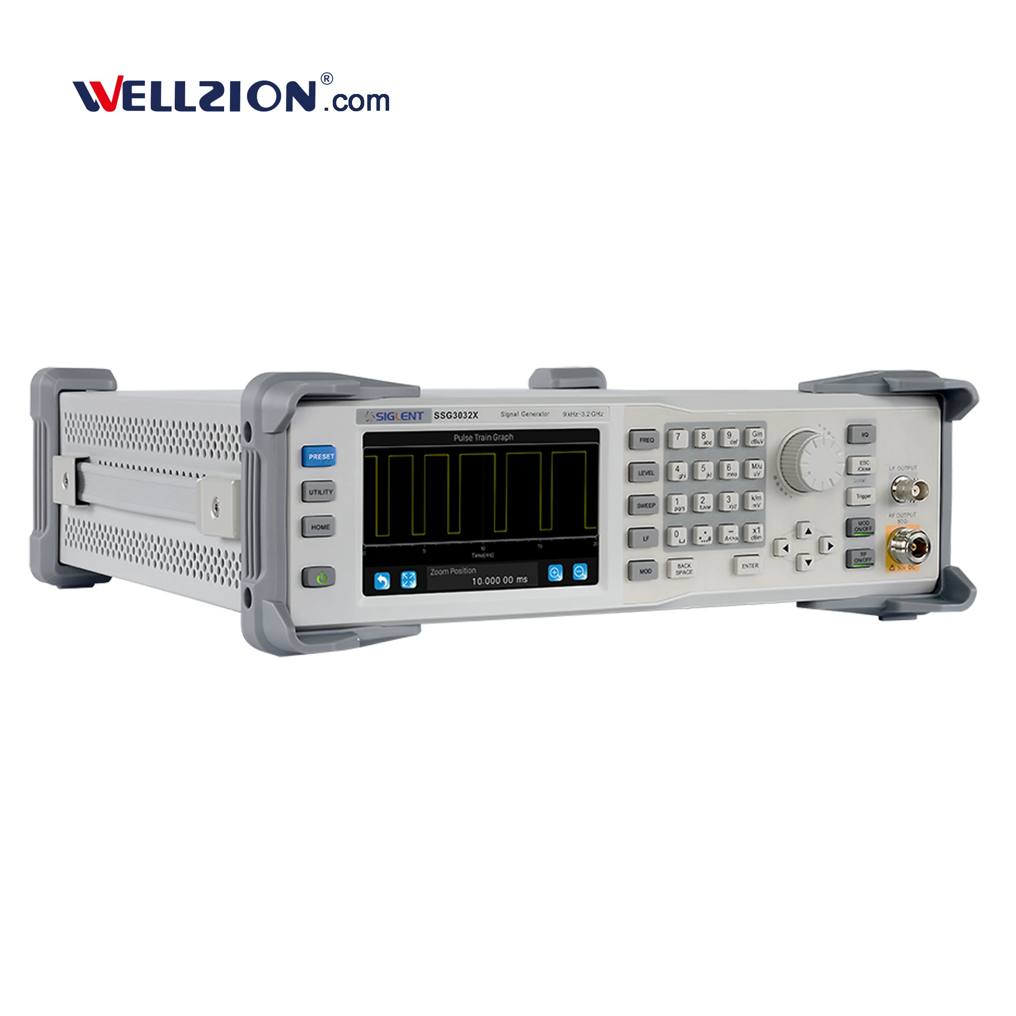 

SSG3021X,9kHz~2.1GHz Digital RF Signal Generator