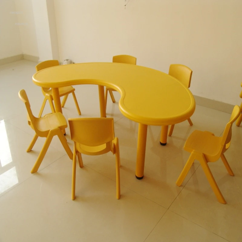 

Plastic Children Tables Home Writing Tables Kindergarten Early Education Game Desk Children Eating Lift Table Children Furniture