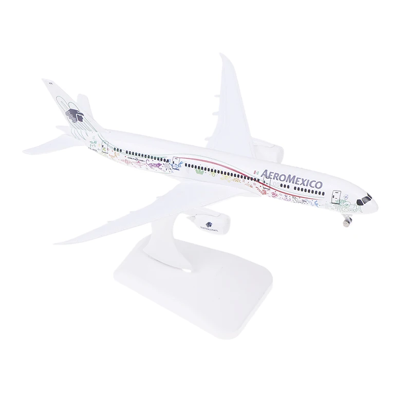 20 см мексиканский воздушный AEROMEXICO Airlines Boeing 787 B787 Airways модель самолета из сплава
