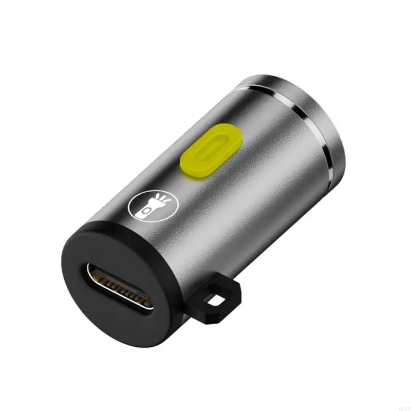 D08b компактно USB C Светодиодный светодиодный фонарик без батареи для наружного