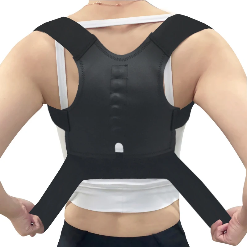 

Магнитный сутулодержатель для мужчин и женщин, коррекция осанки и сутулости позвоночника, поддерживающий высокоэластичный пояс