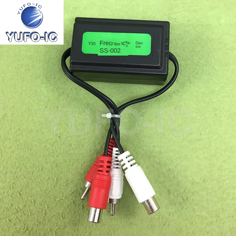 

1 шт. автомобильный аудиофильтр аудио источник питания фильтр зажигания ток акустический шум устранение x-150g