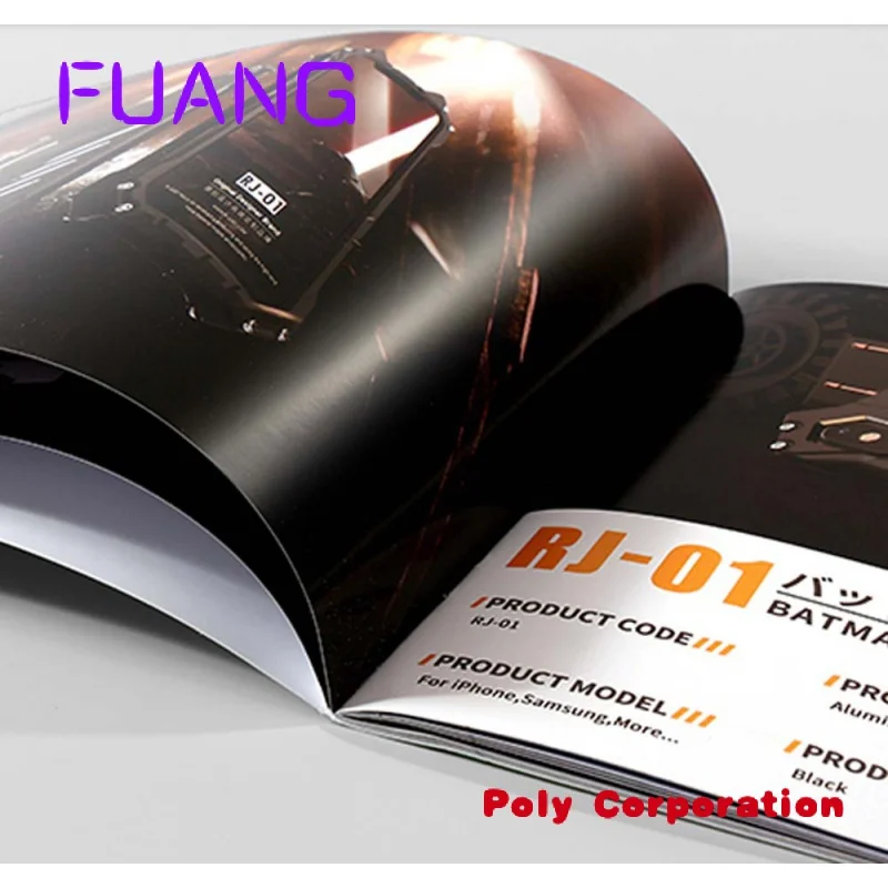 1 pc high quality magazine customized catalog printing booklet printing brochure printing