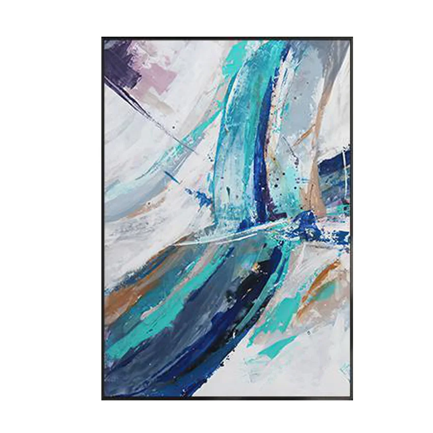 

Абстрактная обтекаемая картина маслом ручной работы Картина маслом искусство живопись гостиная крыльцо интерьерное украшение