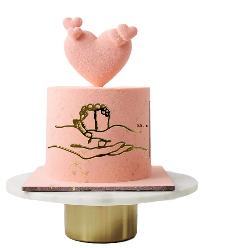 

Акриловые украшения для торта "Добро пожаловать ребенку"