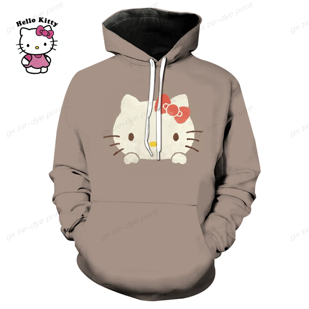 Женский свитшот одежда для подросткопивый Джак футболки с принтом Hello Kitty женский