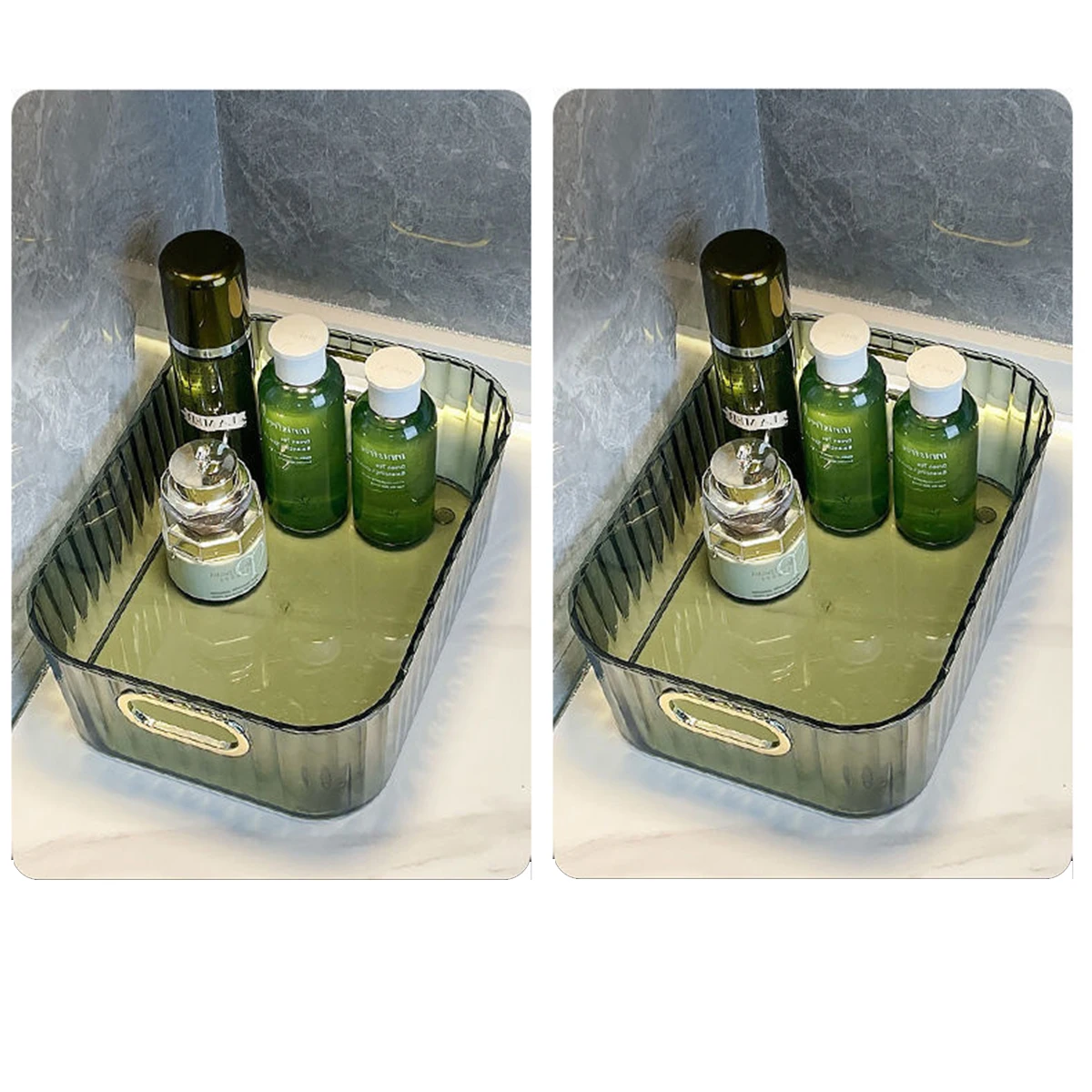 

2 шт., настольная коробка для хранения, скраб, коробка для маски для лица, стеллаж для хранения, сортировочная корзина, стол ...