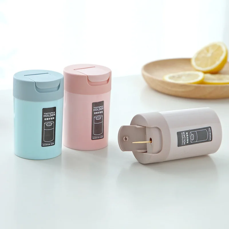 

Креативный тюбик для зубочисток, домашний обеденный стол для гостиной, домашний флип-top портативная зубочистка Box, чайный стол Коробка для х...