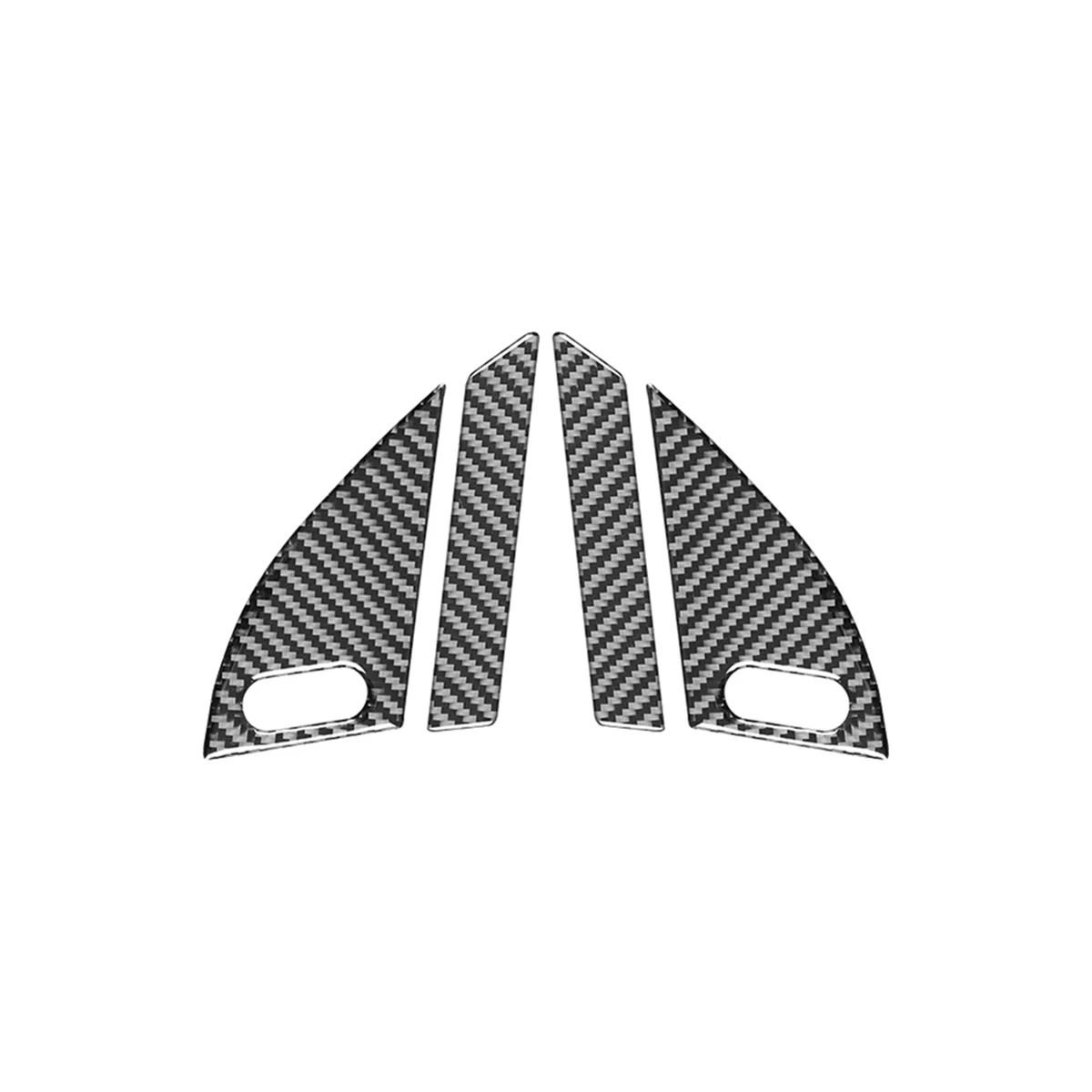 Углеродное волокно для Dodge Charger 2015-2023 дверь треугольник окно стойка крышка