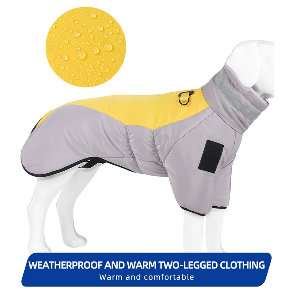 

Cotton Interlining Windproof Warm Comfortable Cold Weather Dog Apparel Dog Winter Coat Elastic Design Vest Dog Jacket