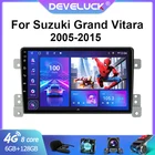 Автомобильный радиоприемник Android10 для Suzuki Grand Vitara 3 2005-2015 мультимедийный видео 2 din GPS навигация проигрыватель 4G Стерео Авторадио CarPlay