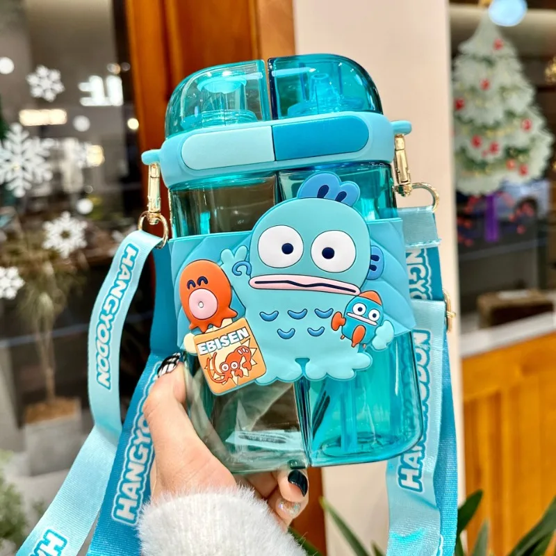 Sanrio Kuromi Кубок Solomie Для Девочек Бутылка Воды С Двойными Стенками Школы Мультяшный