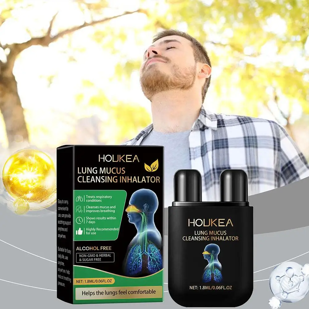 Ингалятор для ухода за легкими носовой ингалятор очищение печени травяной