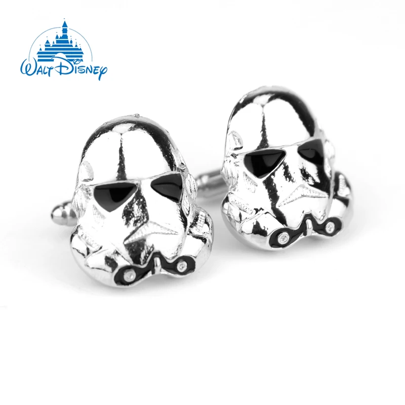 

Disney Sci-fi Movie Star Wars Imperial Stormtrooper Cufflinks Empire Fashion The Storm Troops Accessories Gifts For Fans