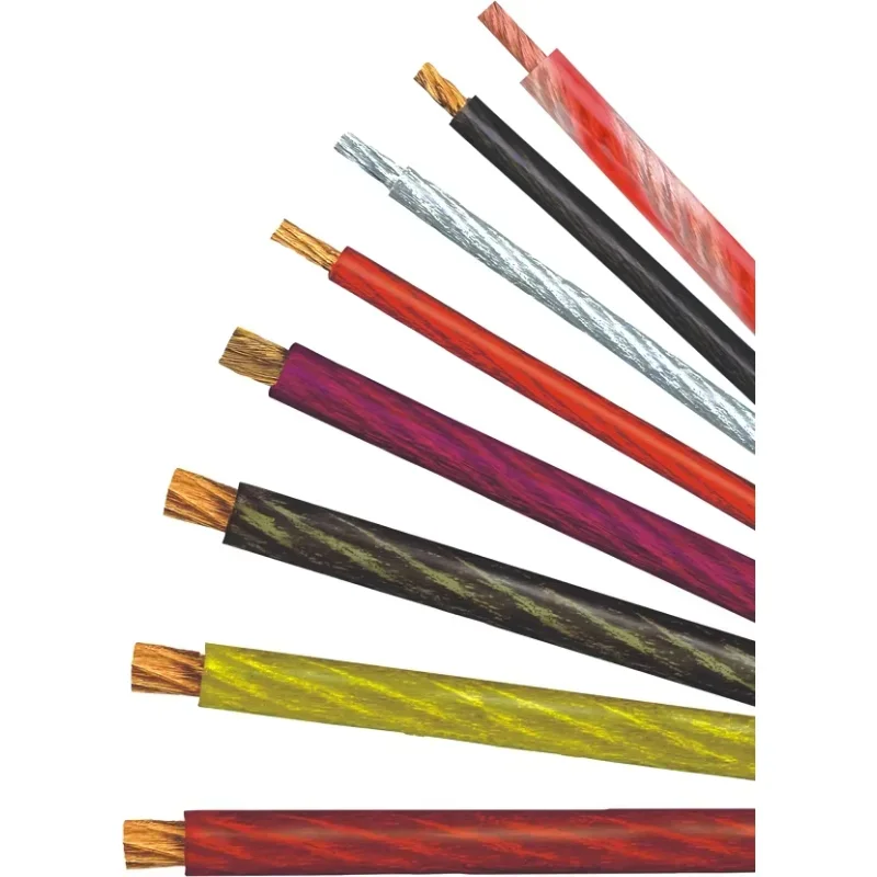 0 калибр TOFC белый провод профессиональный автомобильный усилитель силовые