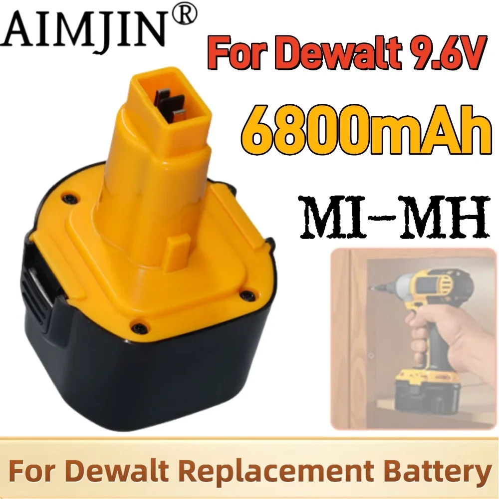 Аккумулятор 6800mAh для Dewalt Ni-MH