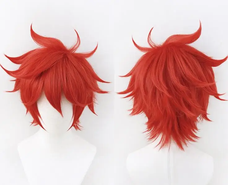 

Парик для косплея Karasuno Syouyou Hinata Shoyo, термостойкие волосы для костюма Аниме Haikyuu!