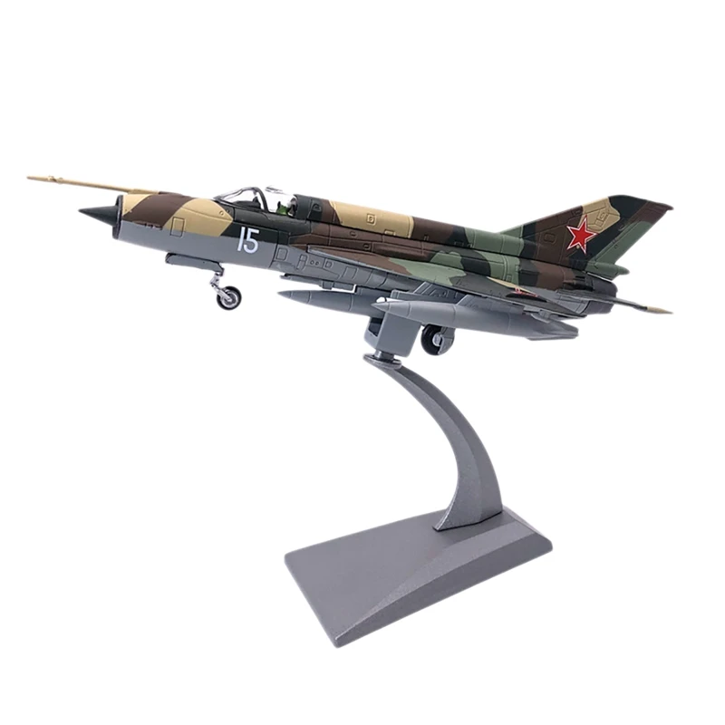 

-1:72 Mig-21 Fighter Attack Metal Plane Model,Soviet Union, Airplane Model Diecast Plane,For Collecting And Gift