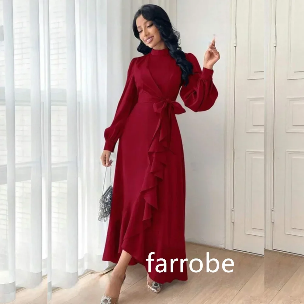 Индивидуальные унисекс трикотажные плиссированные трапециевидные платья миди с