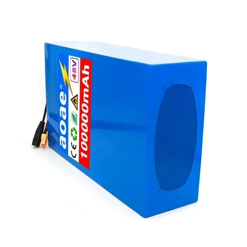 Литиевая батарея aoae 13S8P 48В 100000 мАч для электровелосипеда