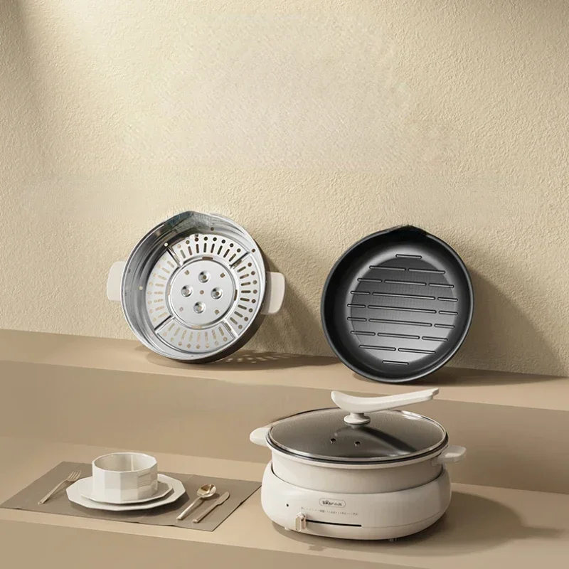 Электрическая горячая кастрюля многофункциональная разделенная большая