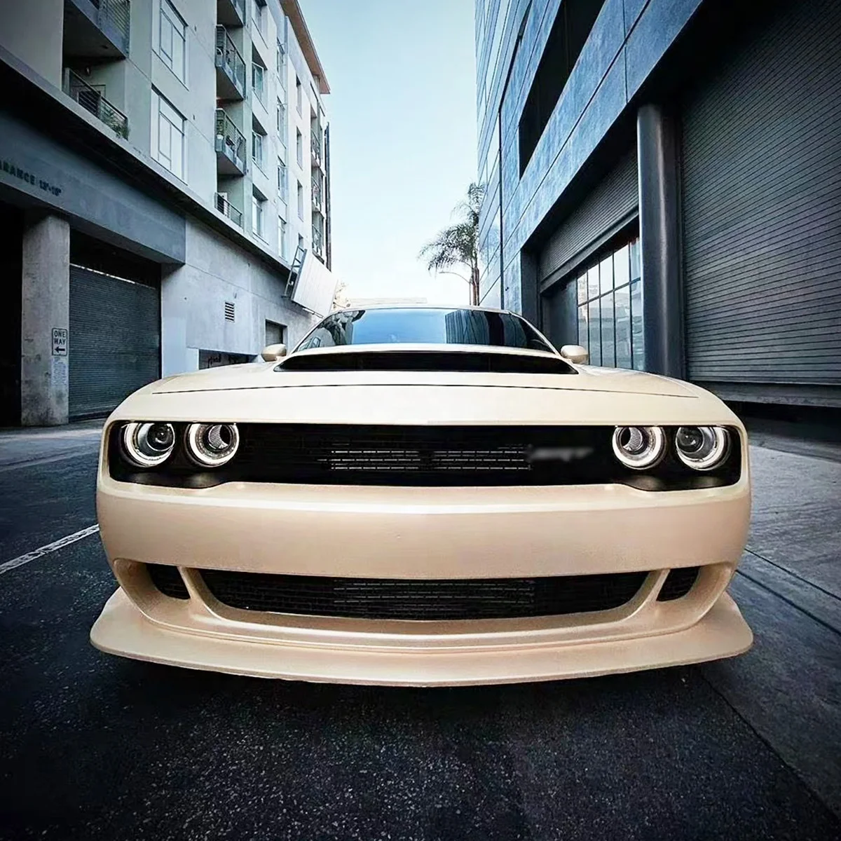 Автомобильные бамперы STLF для Dodge Challenger 2008-2015/2016-2024 года обновленный передний