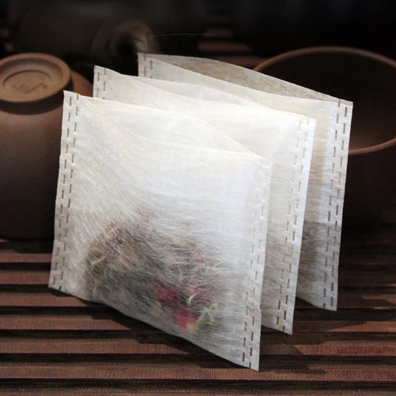 

Одноразовые биоразлагаемые чайные пакетики HUAICEN из кукурузного волокна