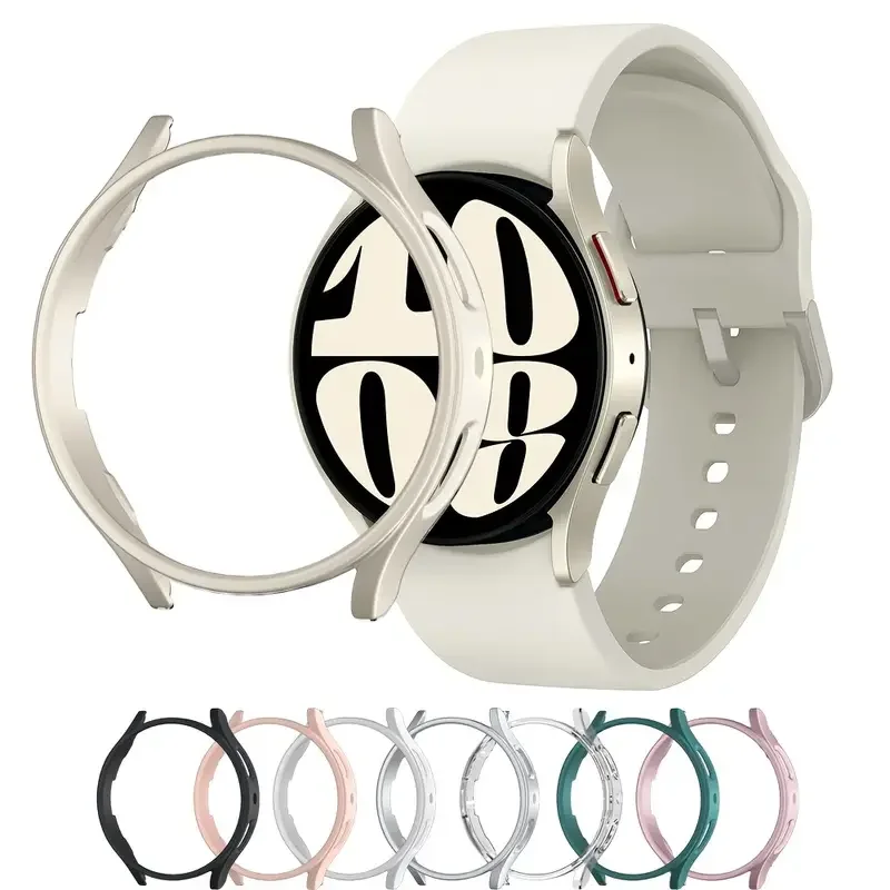 Чехол-чехол для Samsung Galaxy Watch 5 4 44 мм 40 универсальный защитный бампер чехол 6 classic 43 47