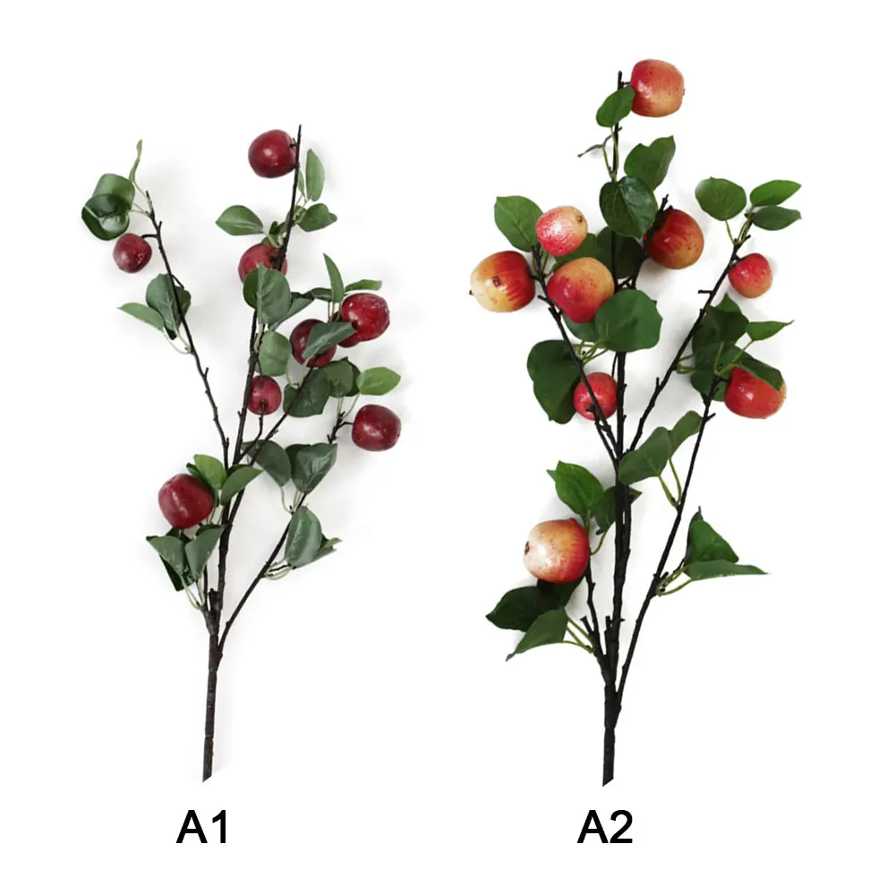 Имитация ветки яблока Фотография реквизит для домашней свадебной вечеринки