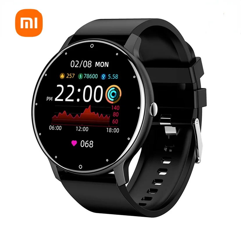 

2022 Xiaomi Mijia Smart Watch ZL02D Men Fitness Tracker IP67 Waterproof Women Smartwatch Record Exercise Heart Smart Bracelet