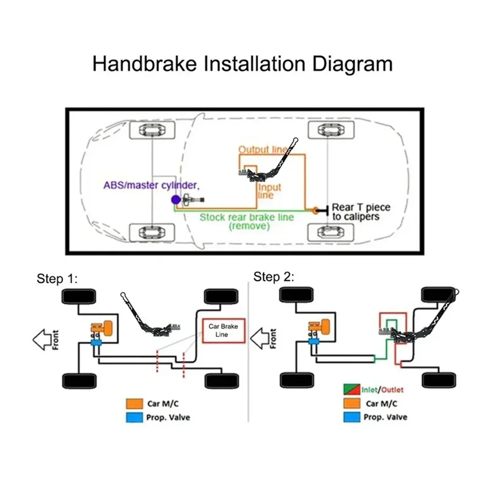 Универсальный черный ручной тормоз 0 75 дюйма m10x1 мм сим-карта гоночный спортивный