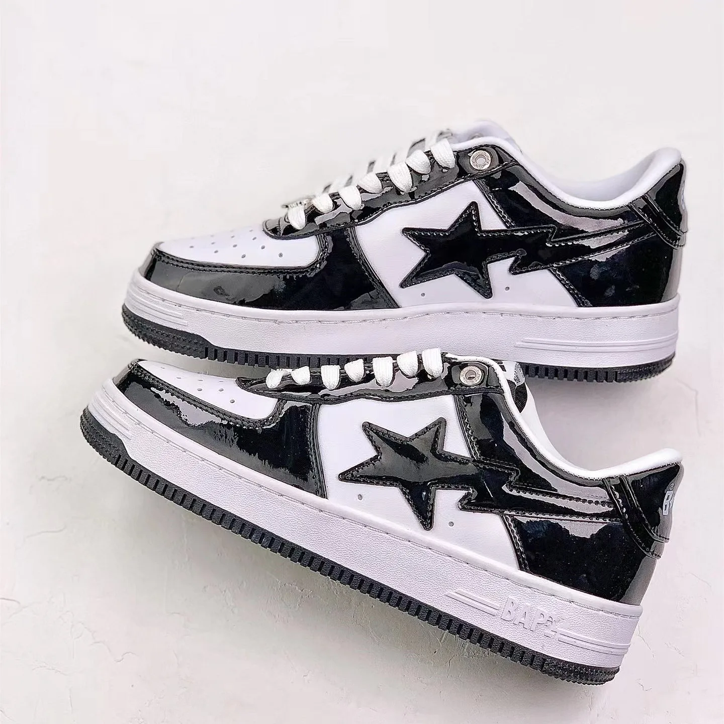 

Bapesta Snakers Skateboard Star Men's Women's Running Shoes