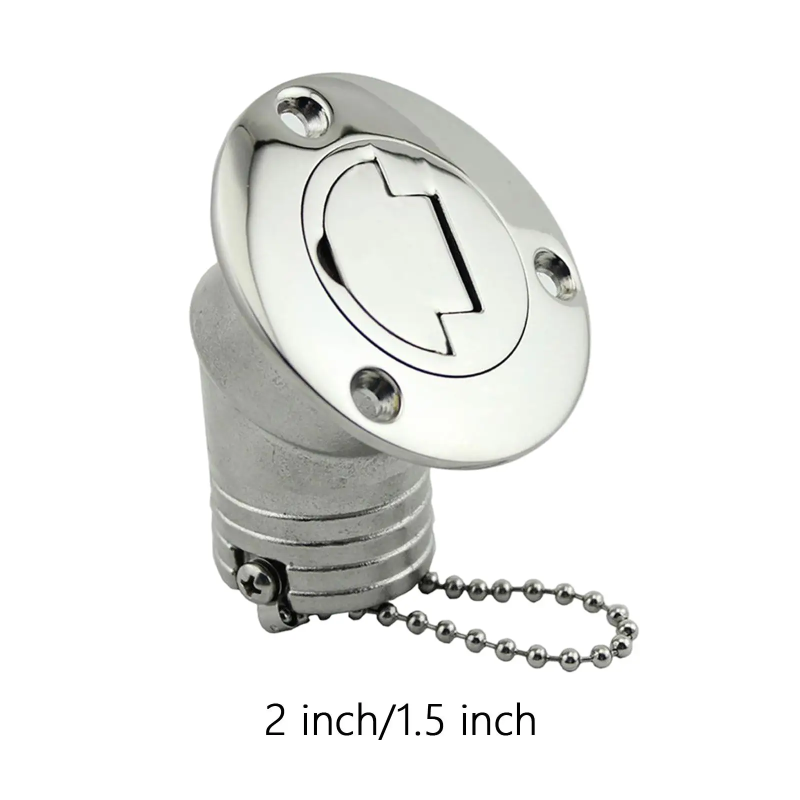 

Marine Boat Deck Fill/Filler Universal 316 Stainless Steel Waste Deck Filler Fuel Gas Water Deck Fill for Yacht Accessories