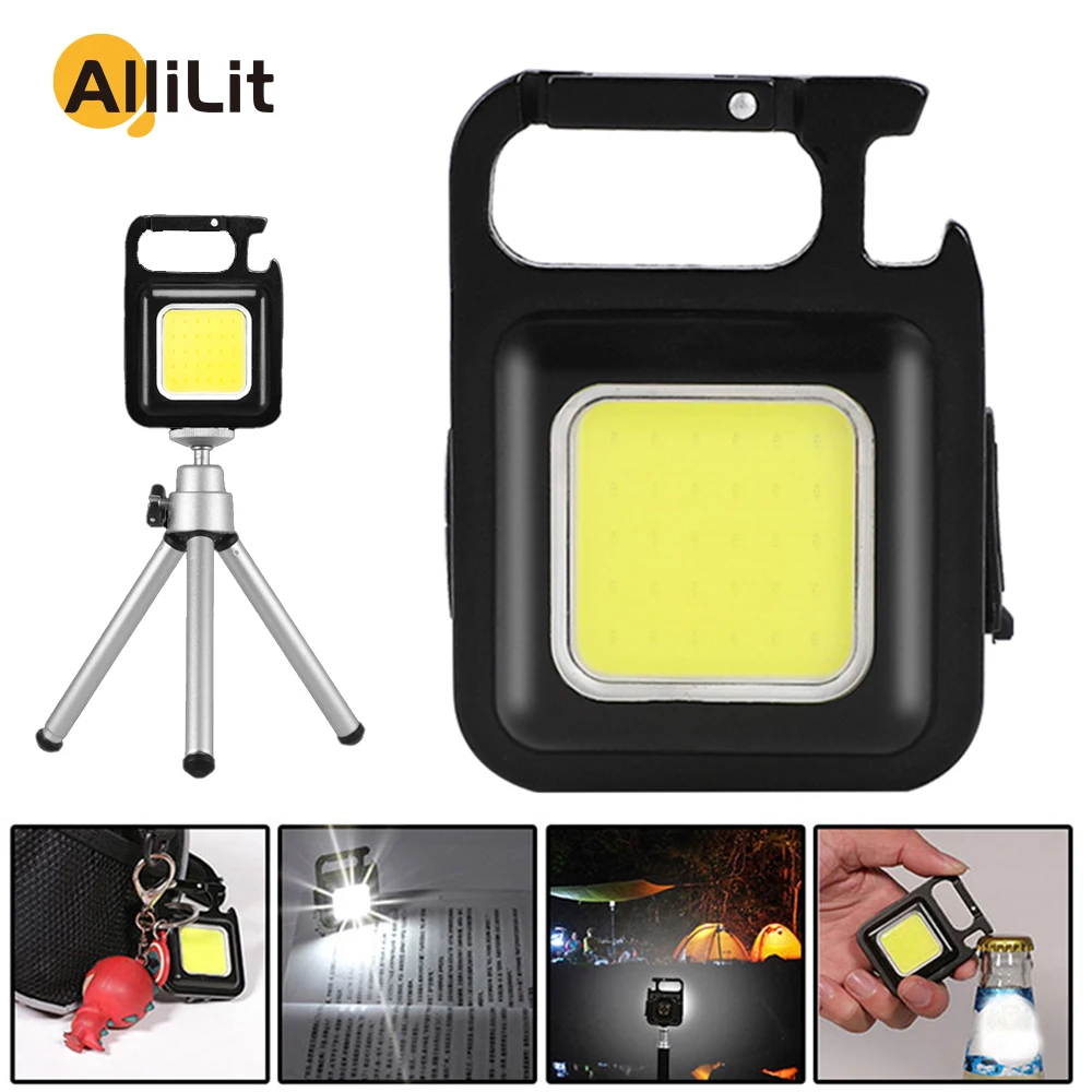 Многофункциональный светодиодный мини-светильник COB с бликами фонарь для