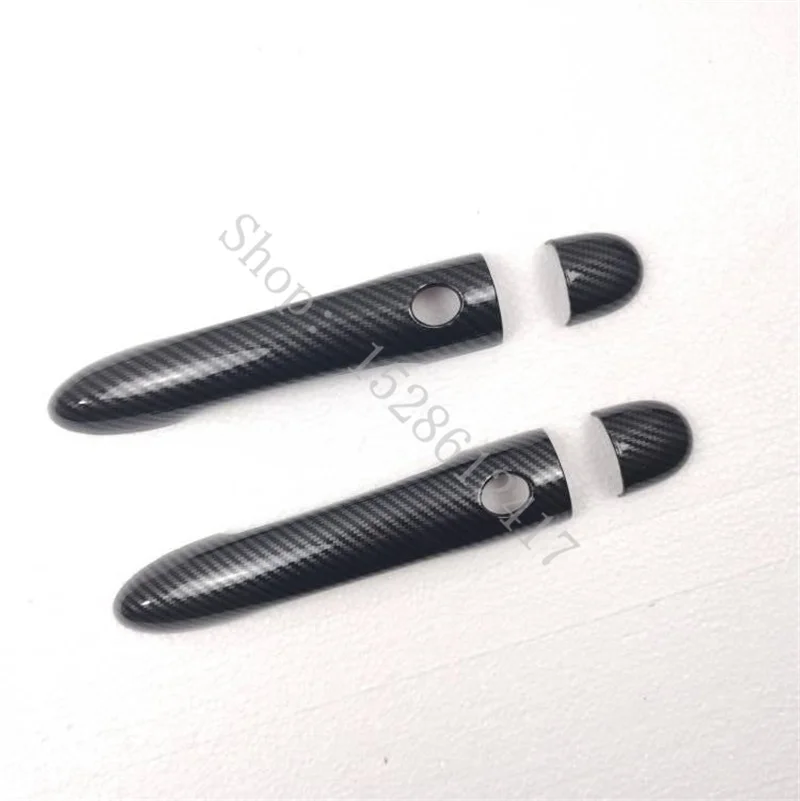 Декоративный накладка на дверные ручки автомобиля из карбонового волокна для Renault Clio IV 4 MK4 2012 2013 2014 2015 -2017.