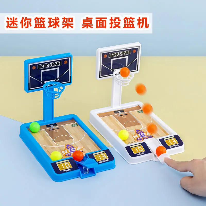 

New Summer Desktop Board Game Basketball Finger Mini Shooting Machine Party Table Interactive Sports Game Children Adults