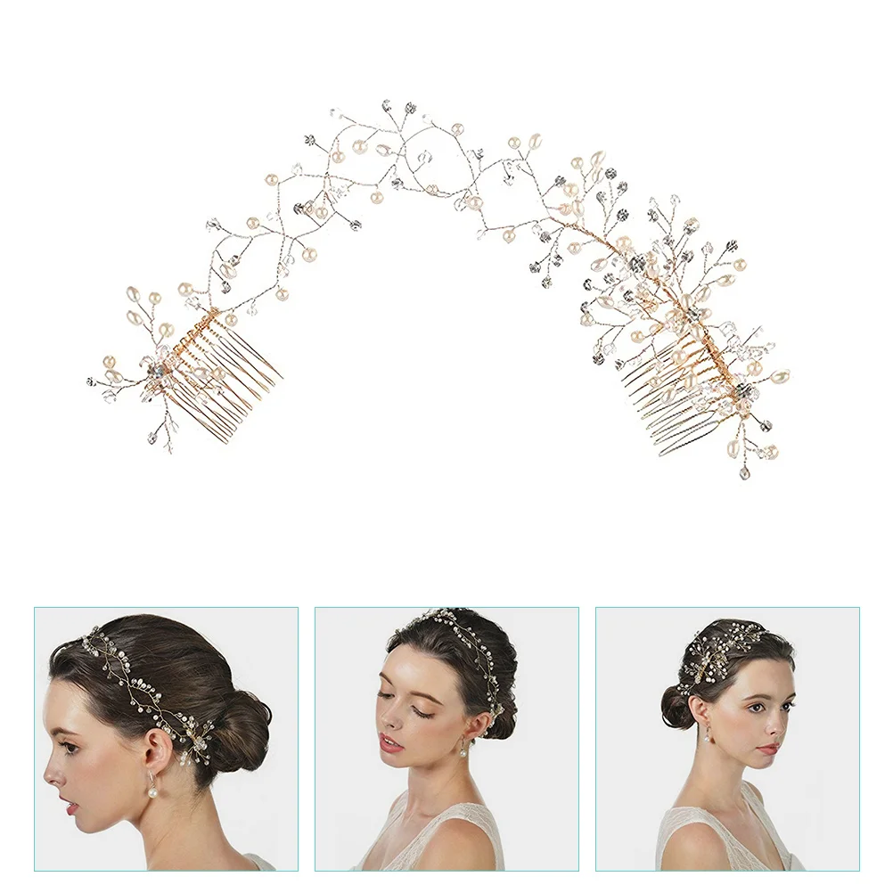 

Bridal Hair Comb Bridal Hair Vine Piece Hair Accessory for Wedding Photography