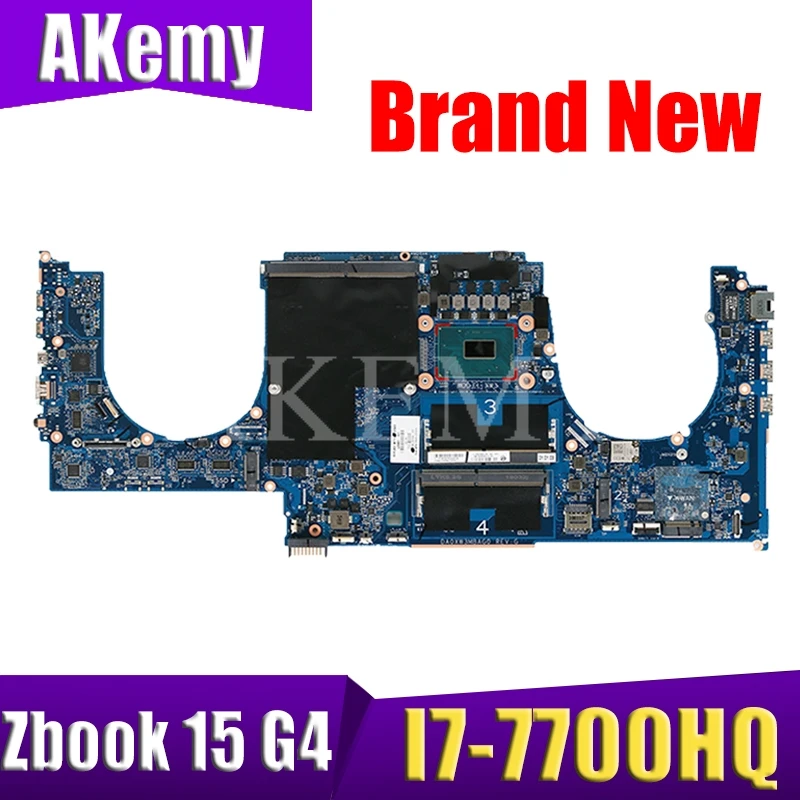 

High quality For Zbook 15 G4 Laptop motherboard 921047-601 CPW50 LA-E161P WIth SR32Q I7-7700HQ CPU 100% full Tested