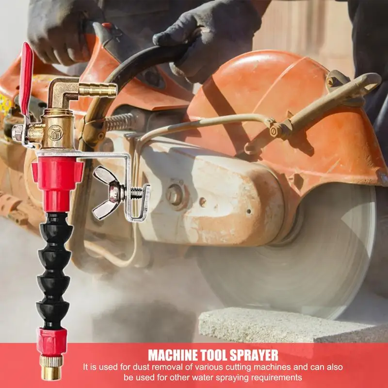 

Mist Coolant Spray System High-Quality Non-Conductive Sprinkler Nozzle Dust Remover Water Sprayer for High-Speed Cutting and Dus