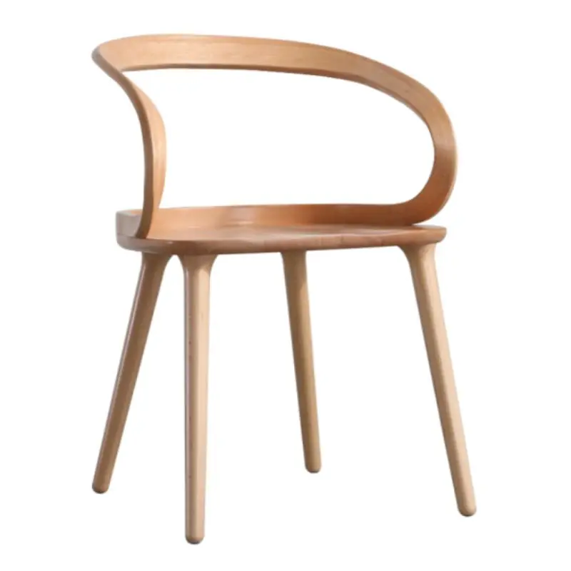 

Обеденные стулья в скандинавском стиле, кухонная мебель, обеденный стул из массива дерева, стол для дома, простой современный деревянный ст...