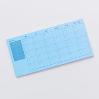 1pc notebook colorful simple planner pad weekly student office stationery to do list adhesive sticky notes memo pad